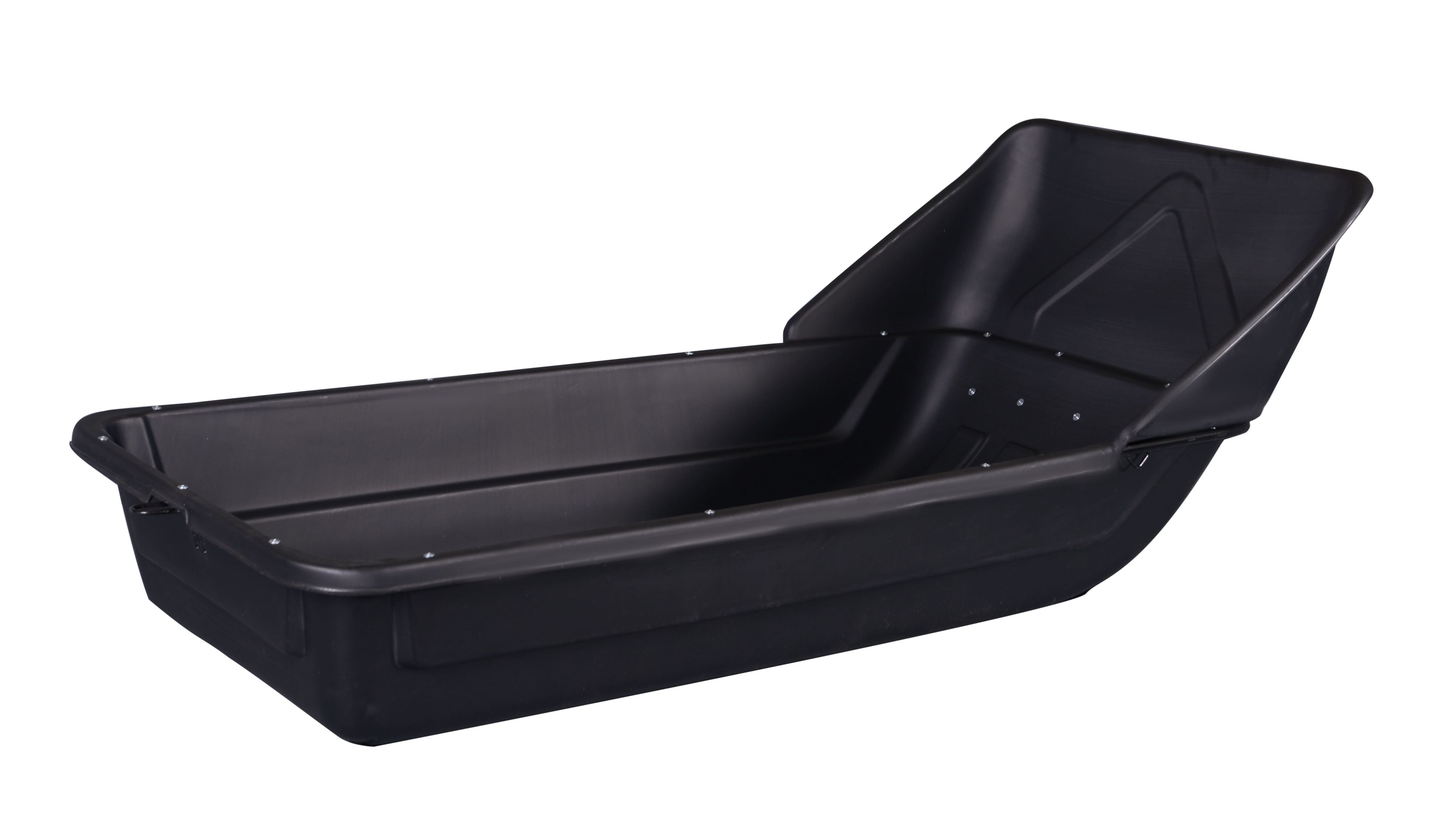 Сани волокуши 1450 LUX с отбойником с накладками на дно 1710 х 750/500 х 560 ЦентрПласт