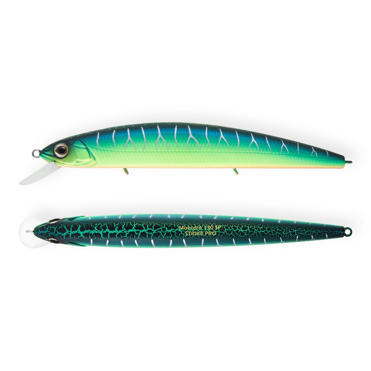 Воблер Минноу Strike Pro Montero 110SP,  110 мм,  13, 6 гр,  Загл. 0, 8м.-1, 6м.,  Нейтральный,  цвет: A223S-RP,  (EG-190C-SP#A223S-RP)