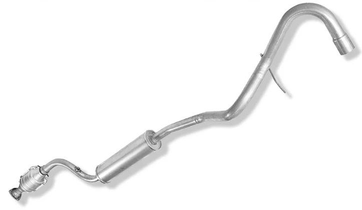 Резонатор 2123 (нового образца) ЕВРО-3 (с катализатором) (на 3 болта) под датчик (Штурман)