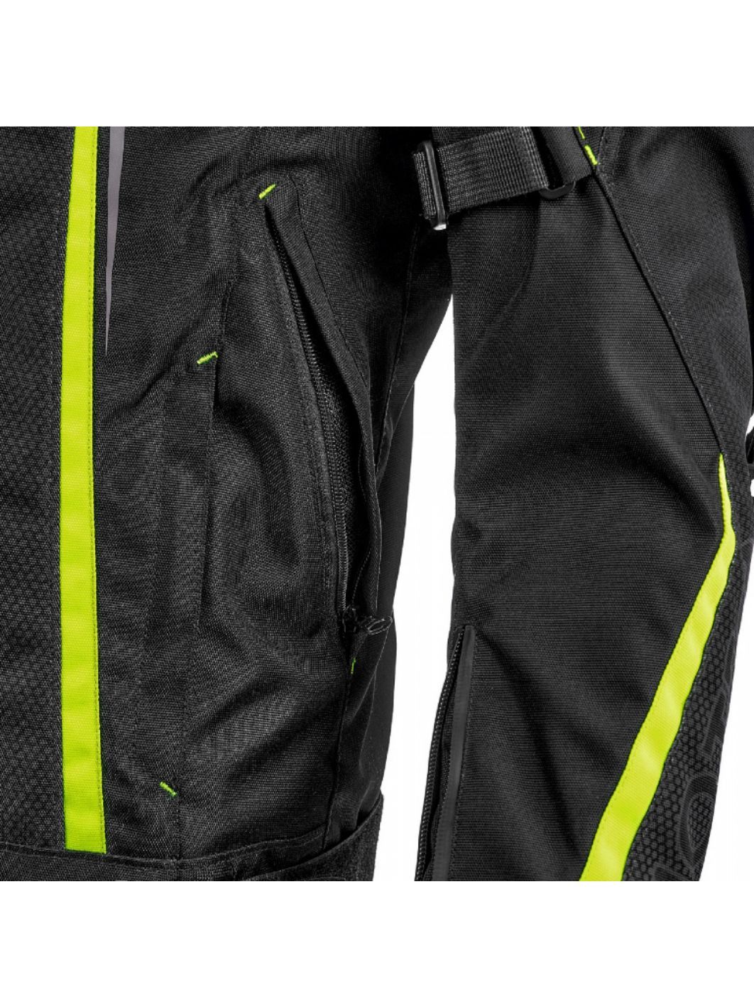 Куртка текстильная MOTEQ Spike черная XXL 