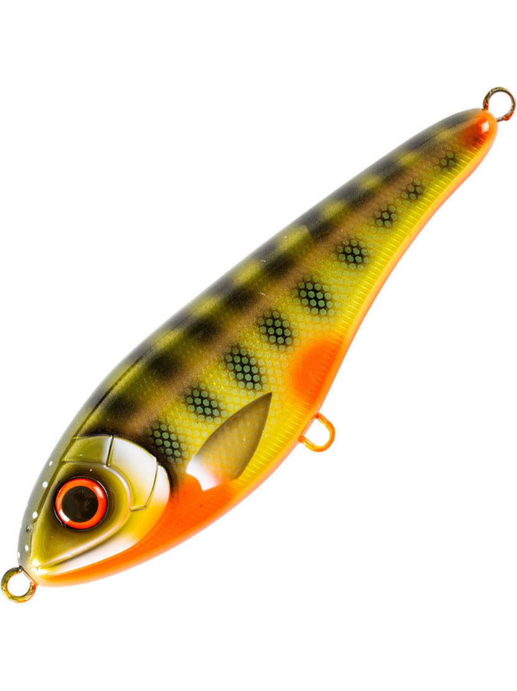 Воблер Джеркбейт Strike Pro Buster Jerk Shallow Runner,  150 мм,  64, 5 гр,  Загл. 1, 0м.,  Медленно всплывающий,  цвет: C754F Elritsa,  (EG-048S#C754F)