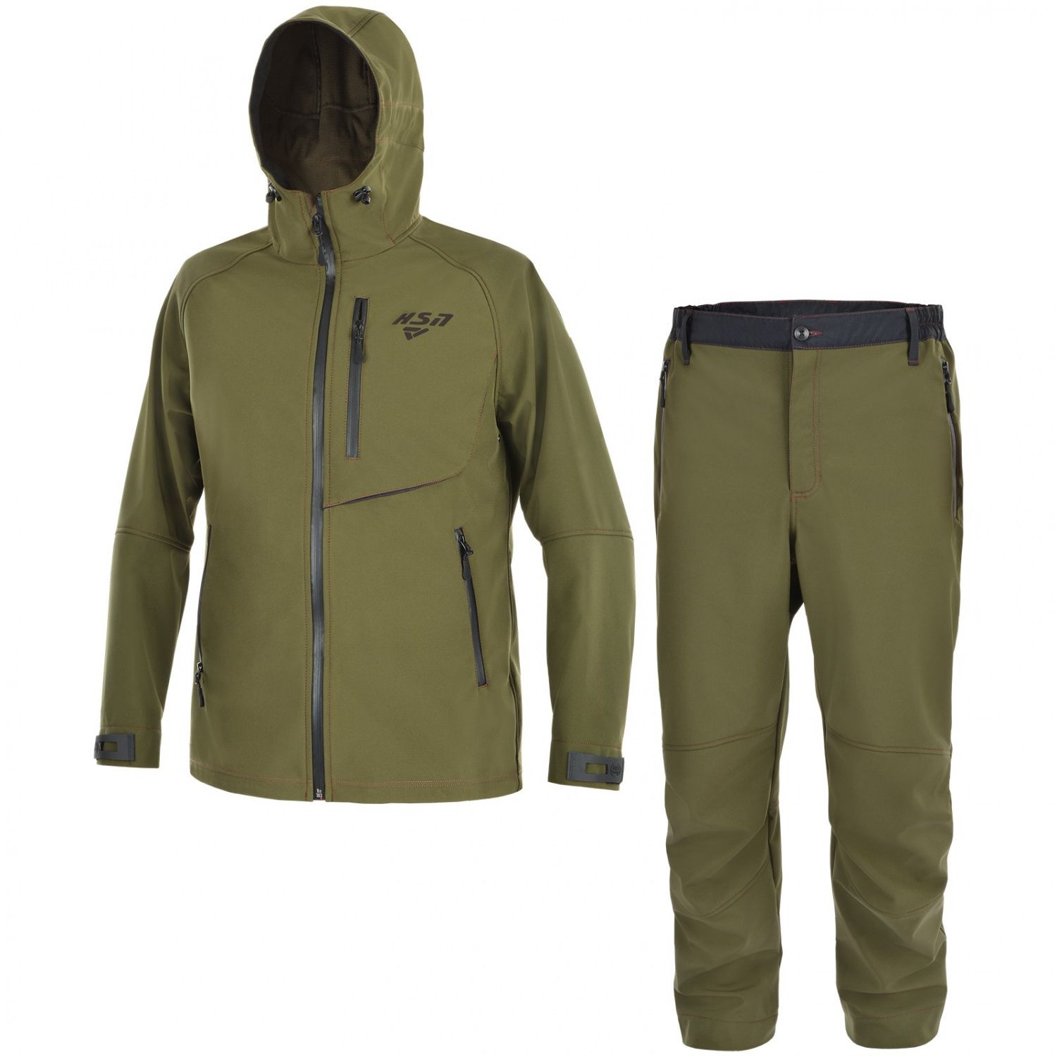 Костюм мужской "Orlan",  softshell,  хаки (48-50/170) м