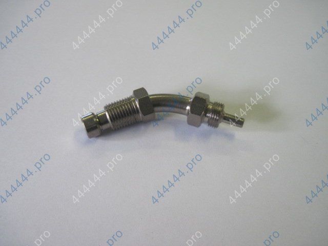 Штуцер соединительный М10 х1 угол 45* PW 424-702