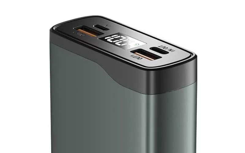 Зарядное устройство QL-20 серый (внешний аккумулятор) OLMIO (20000mAh) (43987)