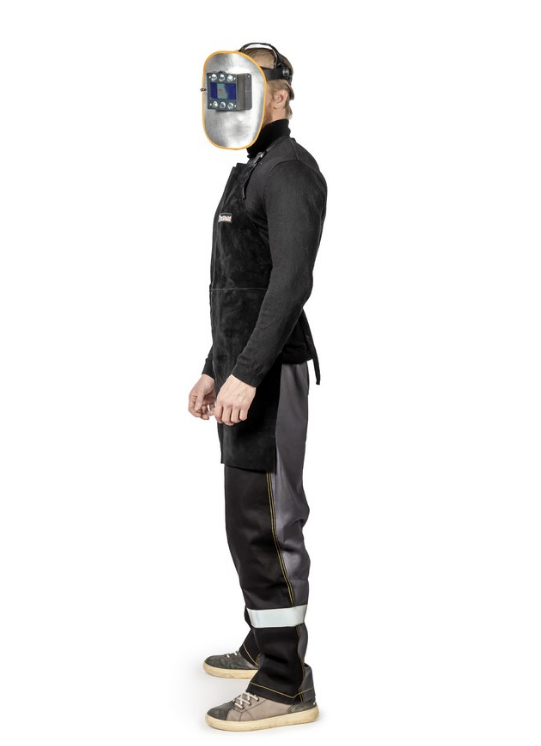 Фартук сварщика спилковый (сшивной) FoxWeld (783305) 