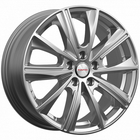 Литой диск K&K  Арнар (КС904) 7.0 x16/5x100 D57.1 ET46 дарк платинум комплект 4шт.