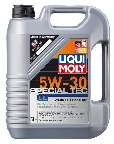 LIQUI MOLY "Special Tec LL" 5W30 5L синтетическое моторное масло 8055/2448