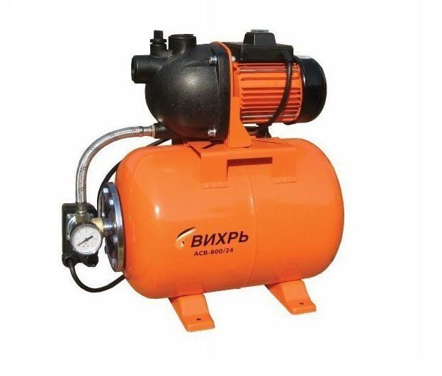 Насосная станция ВИХРЬ ACB-800/24 (800Вт,  3600л/ч,  9/40м. для чистой воды) 68/1/1