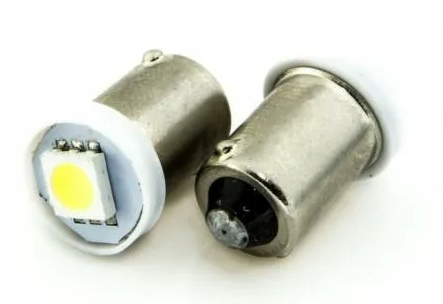 Светодиод 12V T4W (BA9S) белый 1SMD YADA (902404) (1шт.)