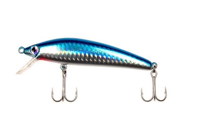 Воблер ASARI Catch Minnow 90mm (#01 Silver Blue)
