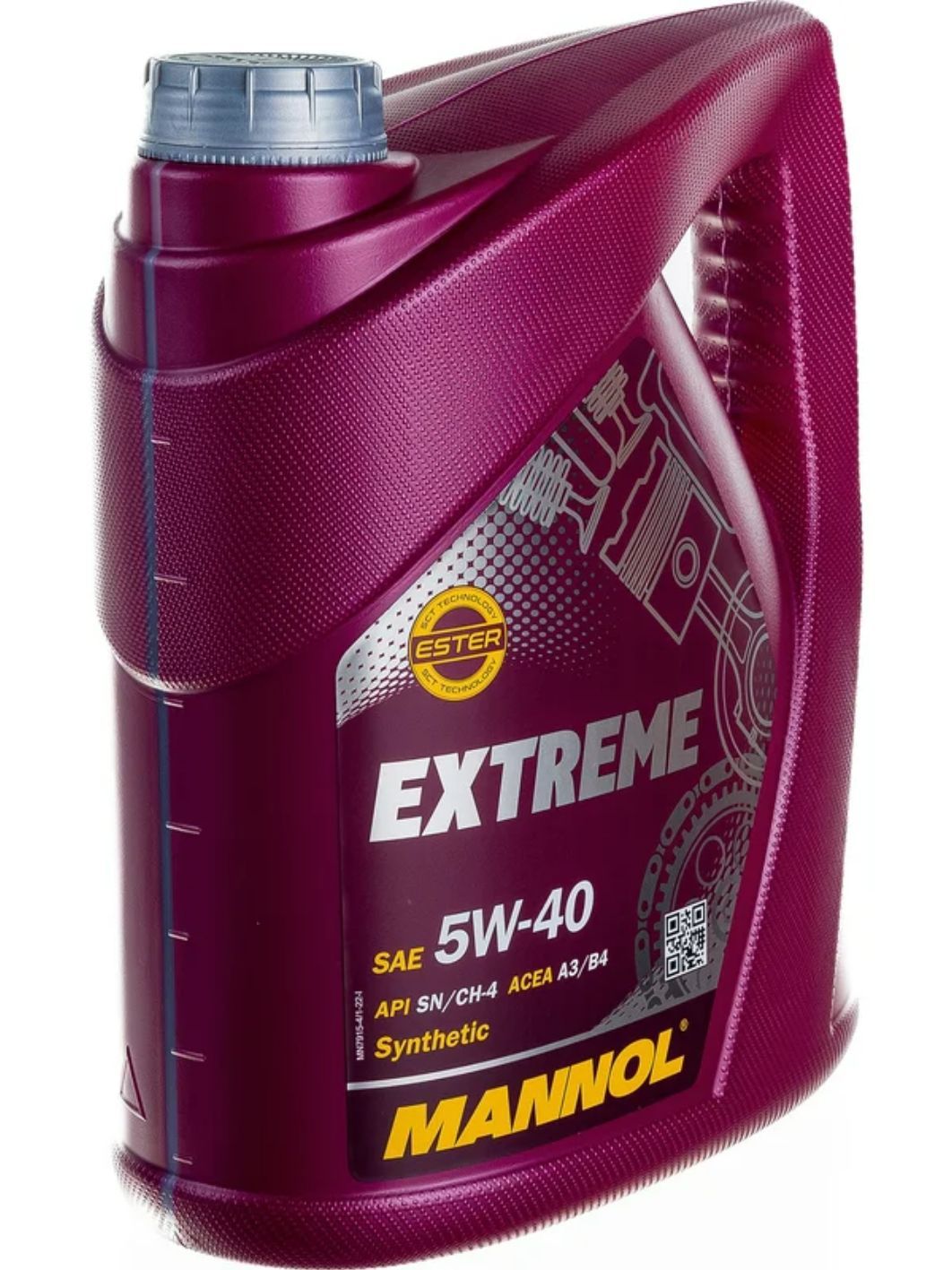 MANNOL Extreme 5W40 7915 4л синтетическое моторное масло