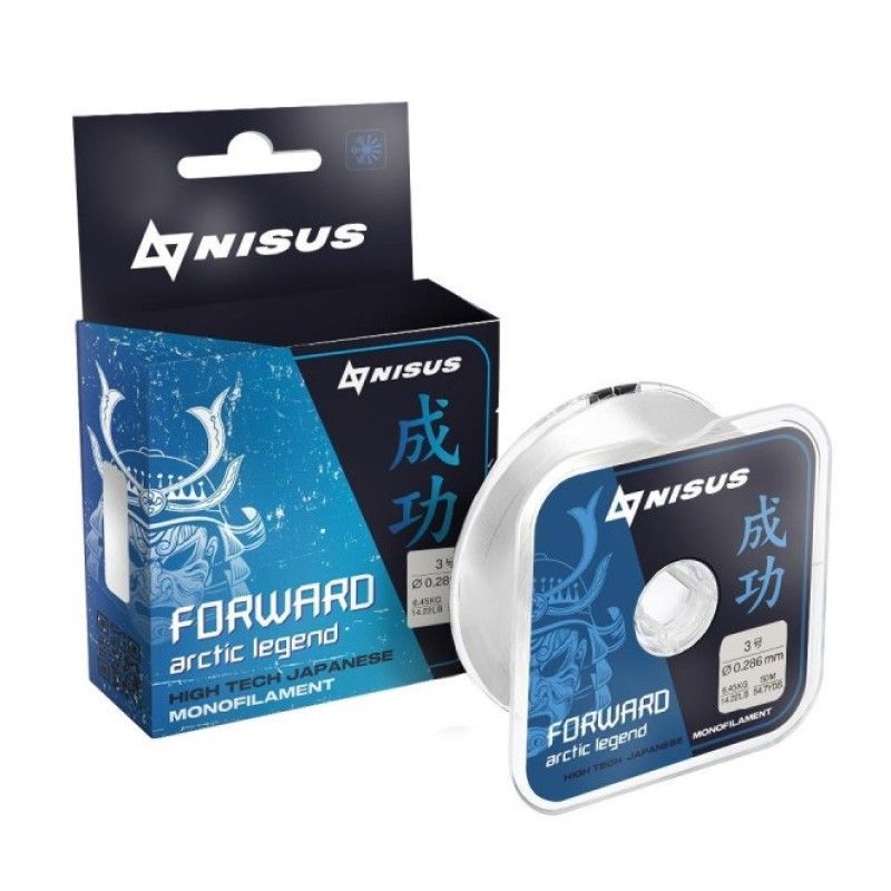 Леска FORWARD ARCTIC LEGEND 0, 286mm/50m/6, 45кг 