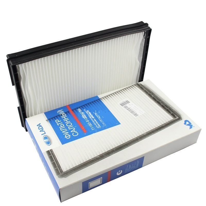 Фильтр салонный ВАЗ 1118, 2190, Калина2 (пласт.рамка) LADA 1118-8122010-08