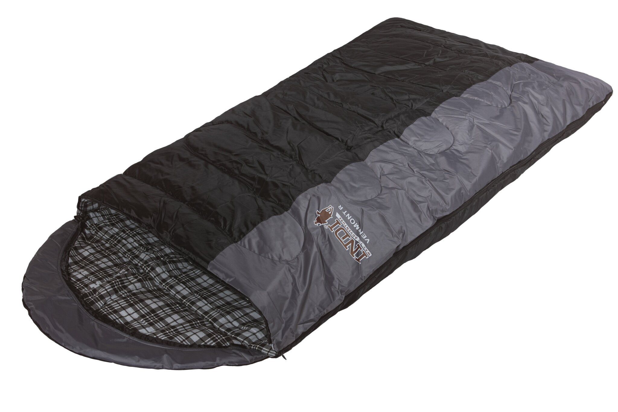 Спальный мешок VERMONT L-zip от -8 С (с подголовником 230x90см)