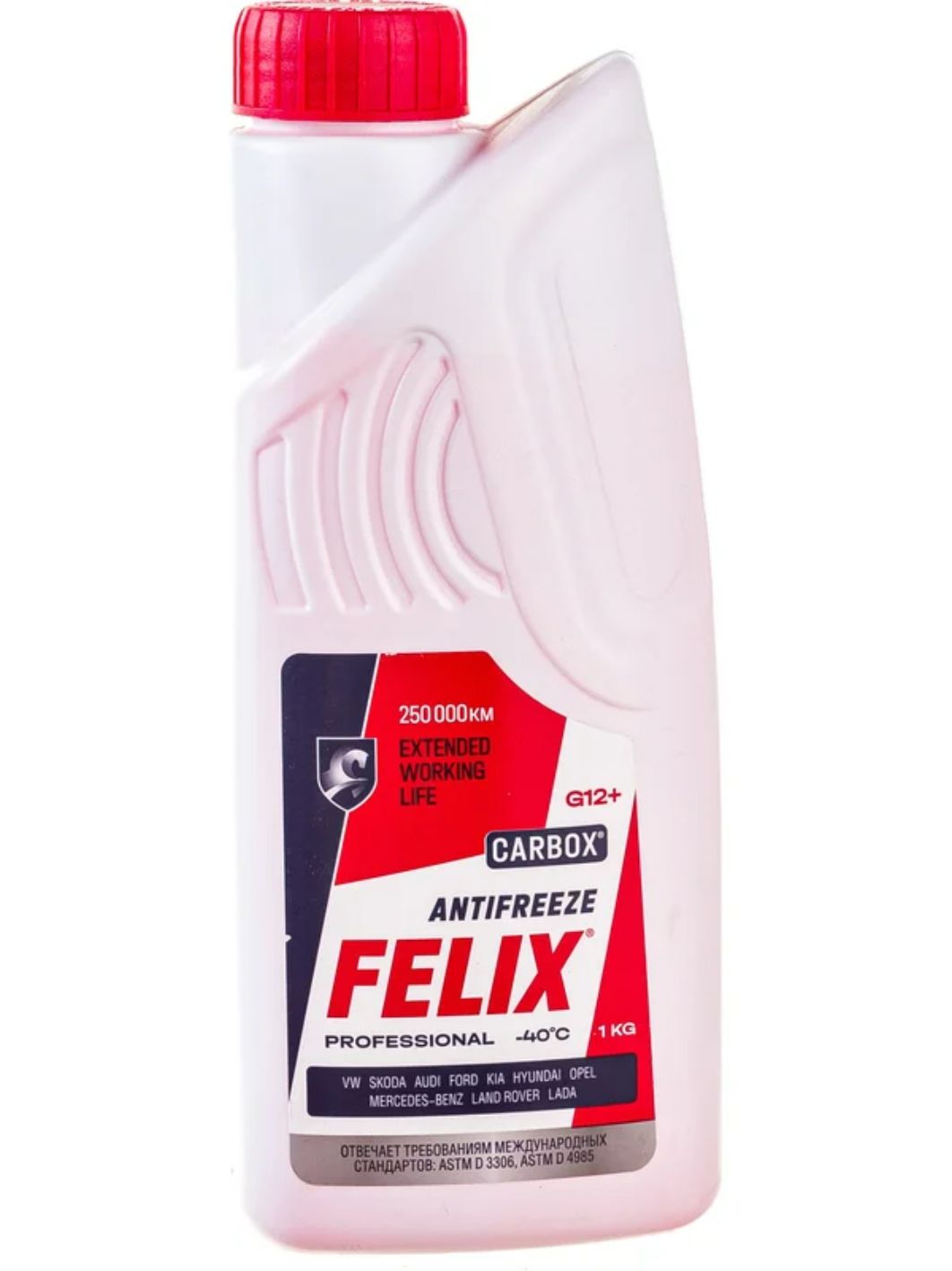 Антифриз FELIX CARBOX G-12+ 1л. красный