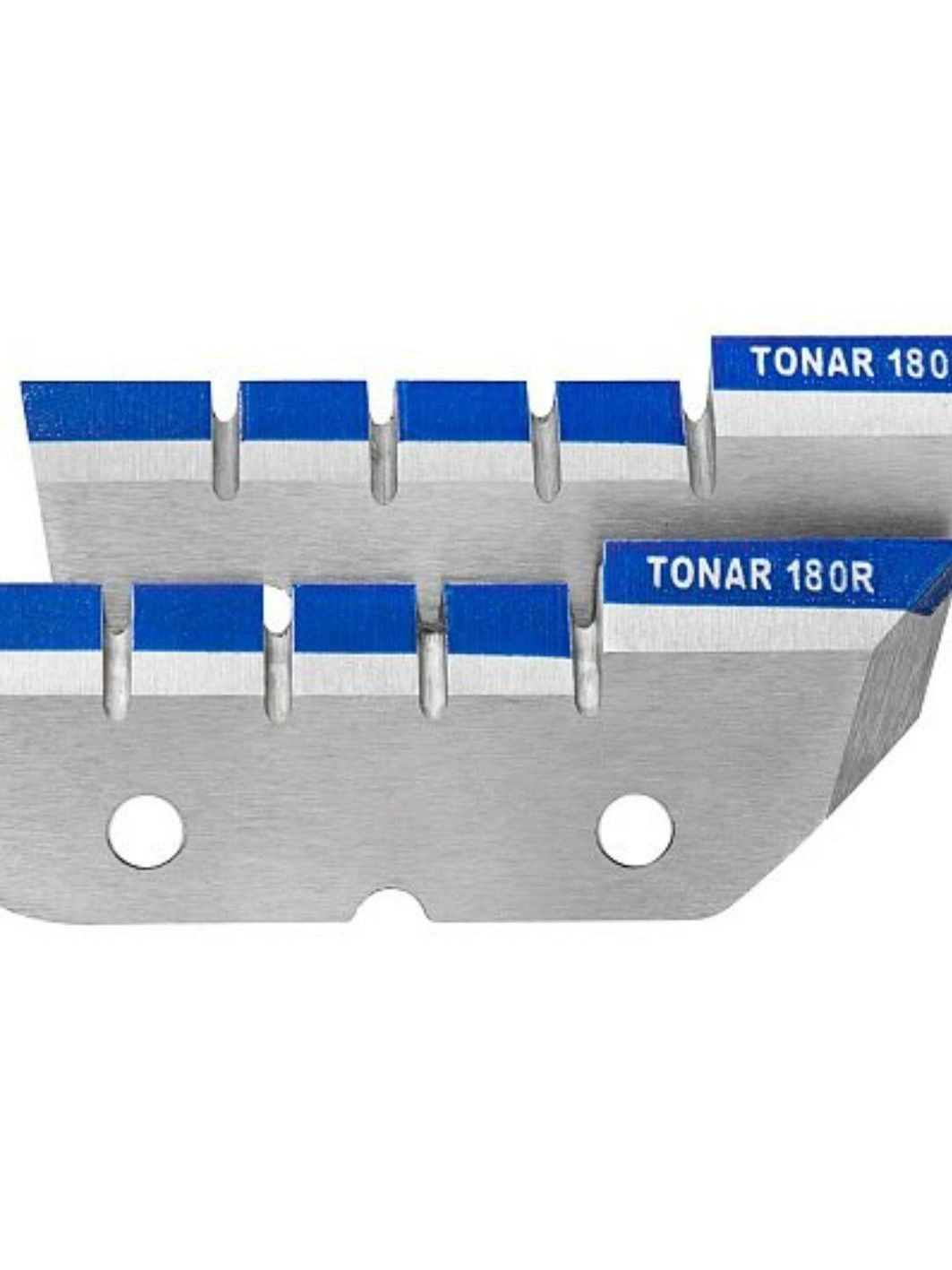 Ножи для ледобура ЛР-180R Мокрый лед (2 отверстия) правое вращение Тонар