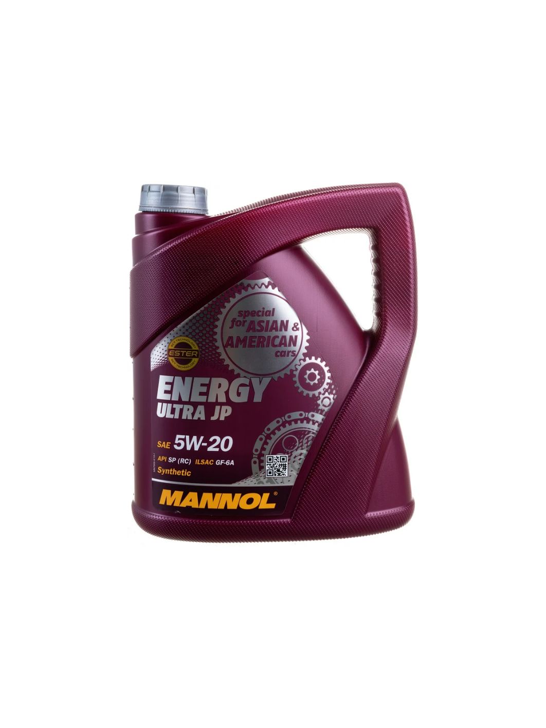 MANNOL Energy Ultra JP 5W20 7906 4л синтетическое моторное масло