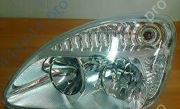 Фара (блок) ГАЗ-3302 н/о левая (стекло) 3302.3711011-25 (без коррект)