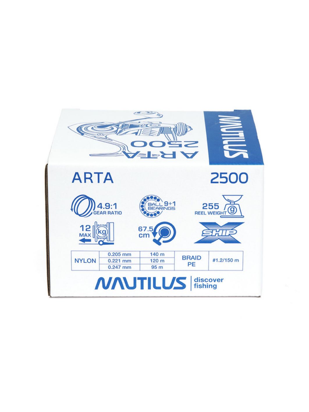 Катушка Nautilus Arta 2500 NEW