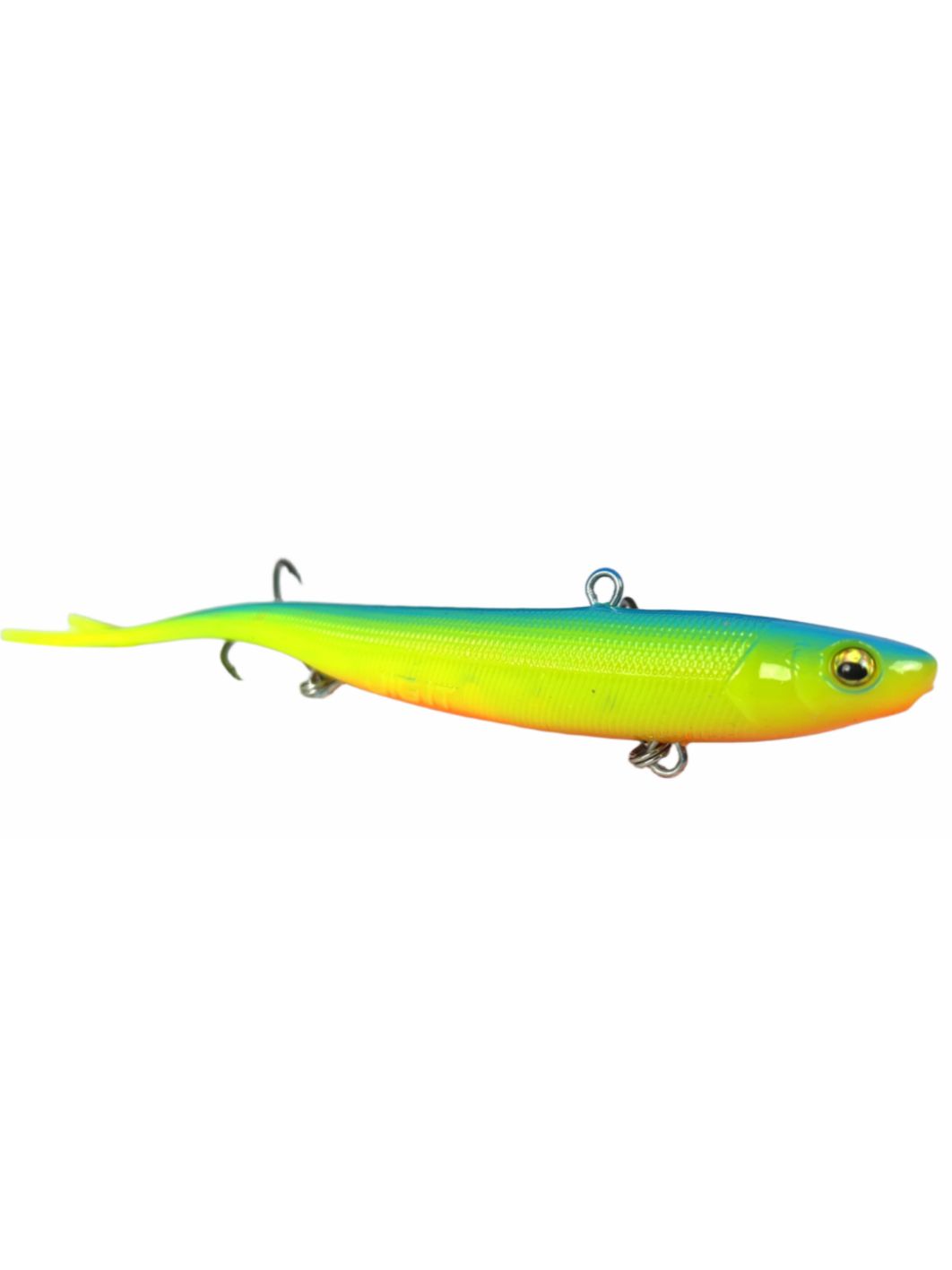 Баланслаг Jig It Whale Tail 150mm 26g цв. 003 Lemon blue