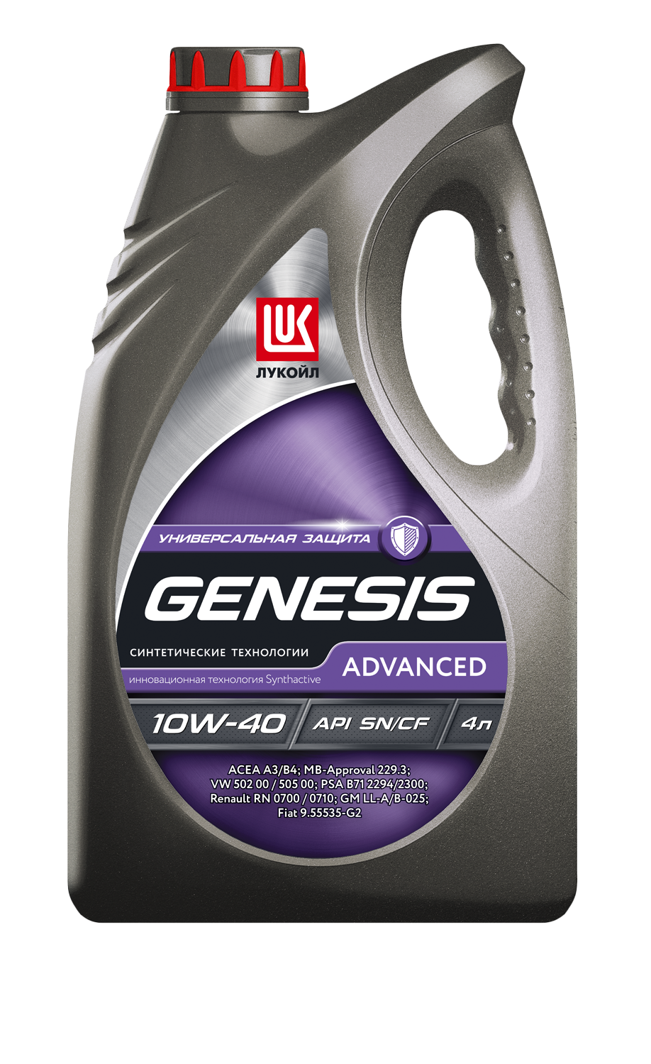 ЛУКОЙЛ 10W40 GENESIS UNIVERSAL 4л полусинтетическое моторное масло