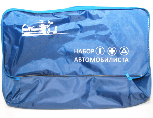 Сумка для аварийного знака,  аптечки,  огнетушителя (45х22х13) 