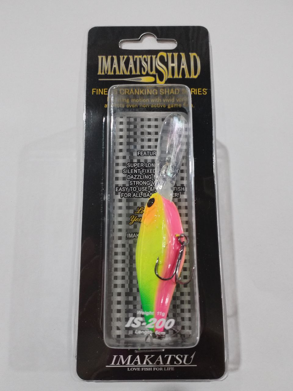 Воблер IMAKATSU SHAD 200 C2176