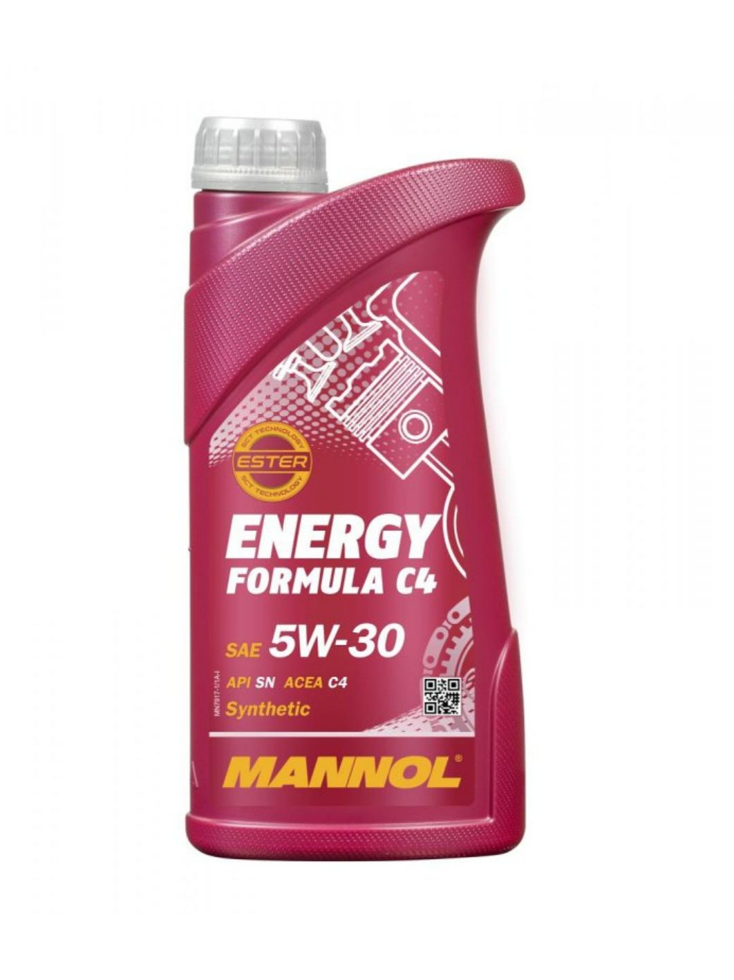 MANNOL Energy Formula C4 5W30 7917 1л синтетическое моторное масло