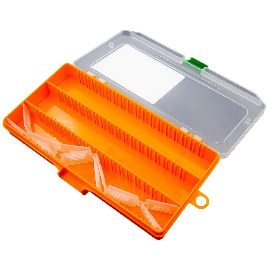 Коробка FisherBox 216sh slim для приманок (220*120*20мм) Orange