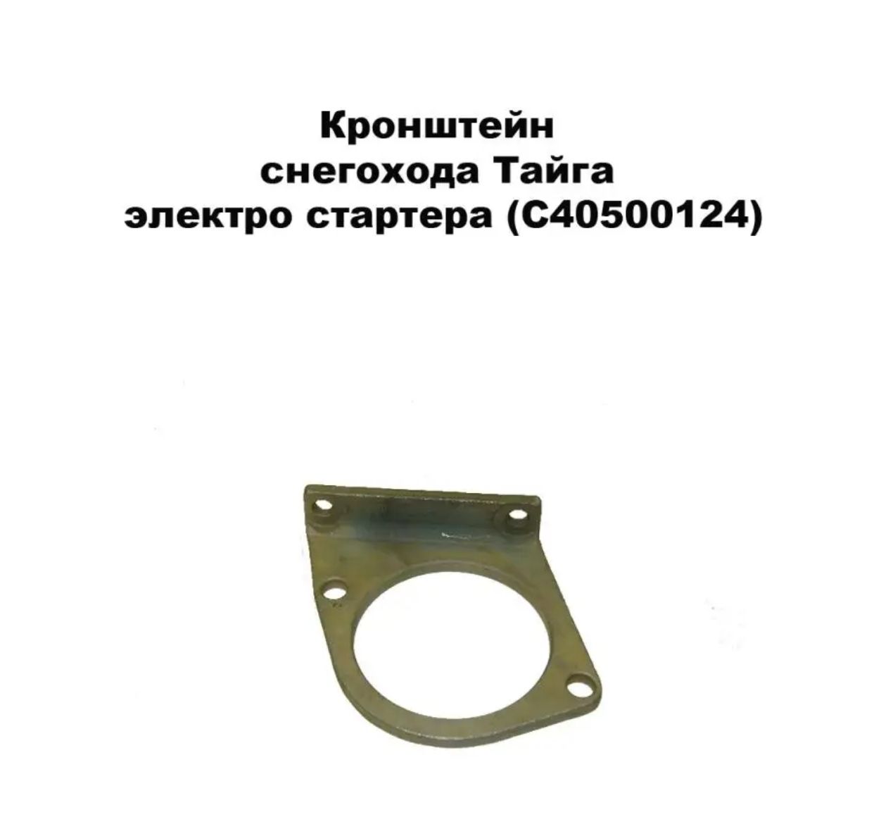 Кронштейн электростартера Тайга С40500124