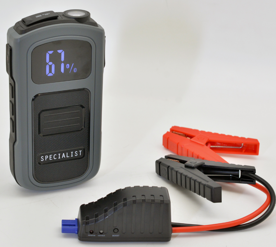 Пусковое устройство BERKUT Specialist JSL-13000 (12В,  3000mAhx4,  пуск max 650А,  USB)