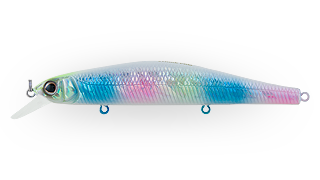 Воблер Минноу Strike Pro Jumper 110SP,  110 мм,  16, 3 гр,  Загл. 1, 0м.-2, 0м.,  Нейтральный,  цвет: A178S Lemon Mat Tiger,  (EG-192C-SP#A178S)