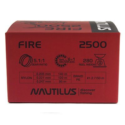 Катушка Nautilus Fire 2500