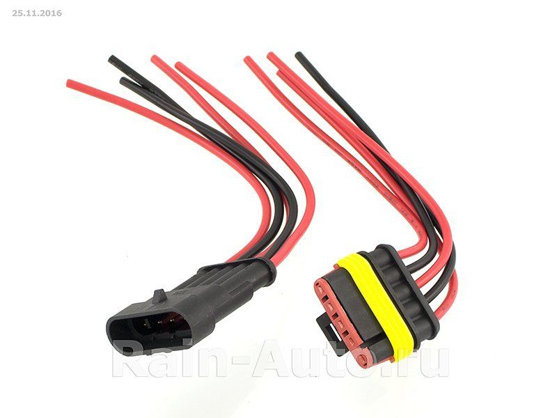 Колодка соединительная 5-ти конт. 1, 5мм герметичная (мама+папа)ТМ Nord Yada 904638