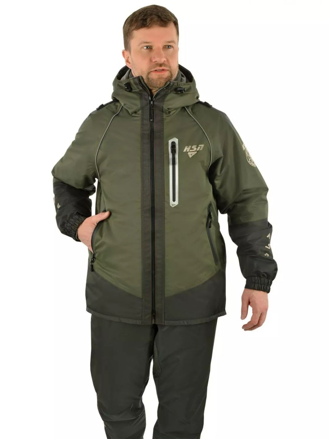 Костюм мужской демисезонный "Wild river",  hardguard,  олива (56-58/176) м