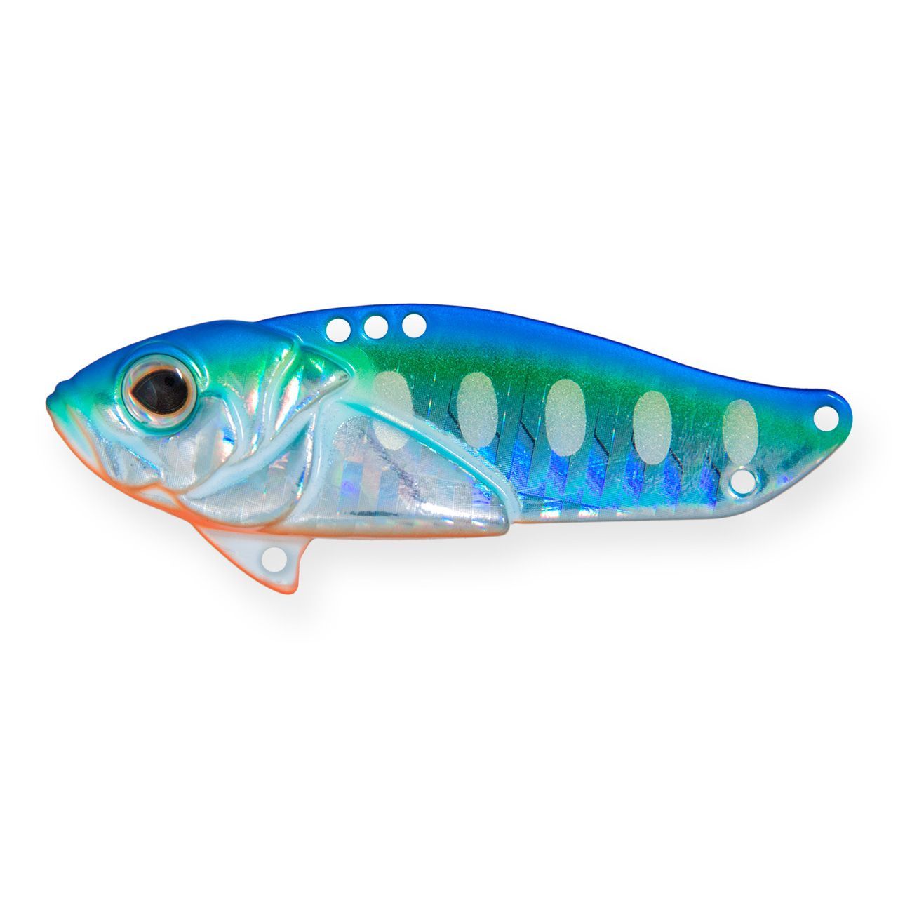 Блесна-цикада Strike Pro Cyber Vibe 45,  45 мм,  9, 1 гр,  цвет: UV Blue Silver OB,  (JG-005C#A150-713)