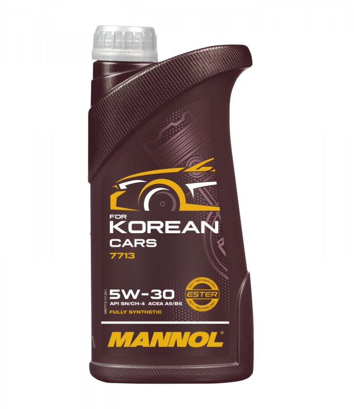 MANNOL for Korean Cars 5W30 7713 1л синтетическое моторное масло