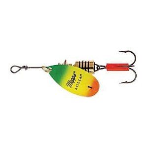 Блесна вращающаяся Mepps "Aglia FLUO Tiger" №1/3, 5гр