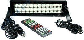 Бегущая строка (LED-дисплей) DL-CAR-7X35 белый цвет