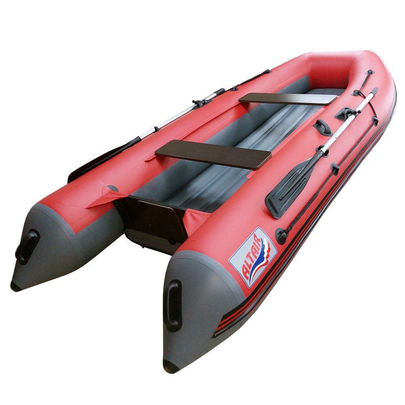 Лодка ALTAIR HD-340 красно-серая
