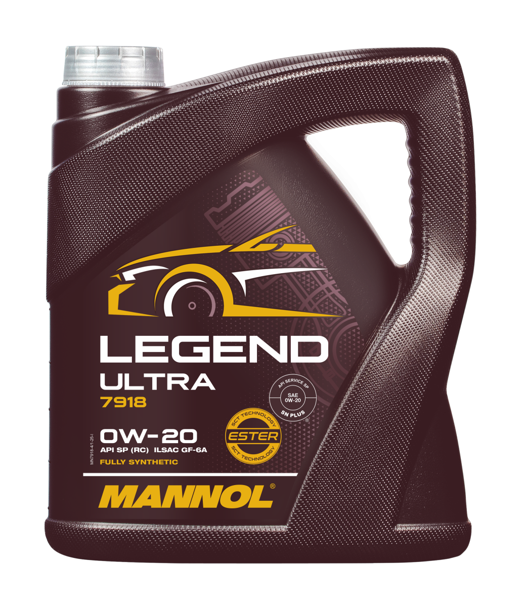 MANNOL Legend Ultra 0W20 7918 4л синтетическое моторное масло