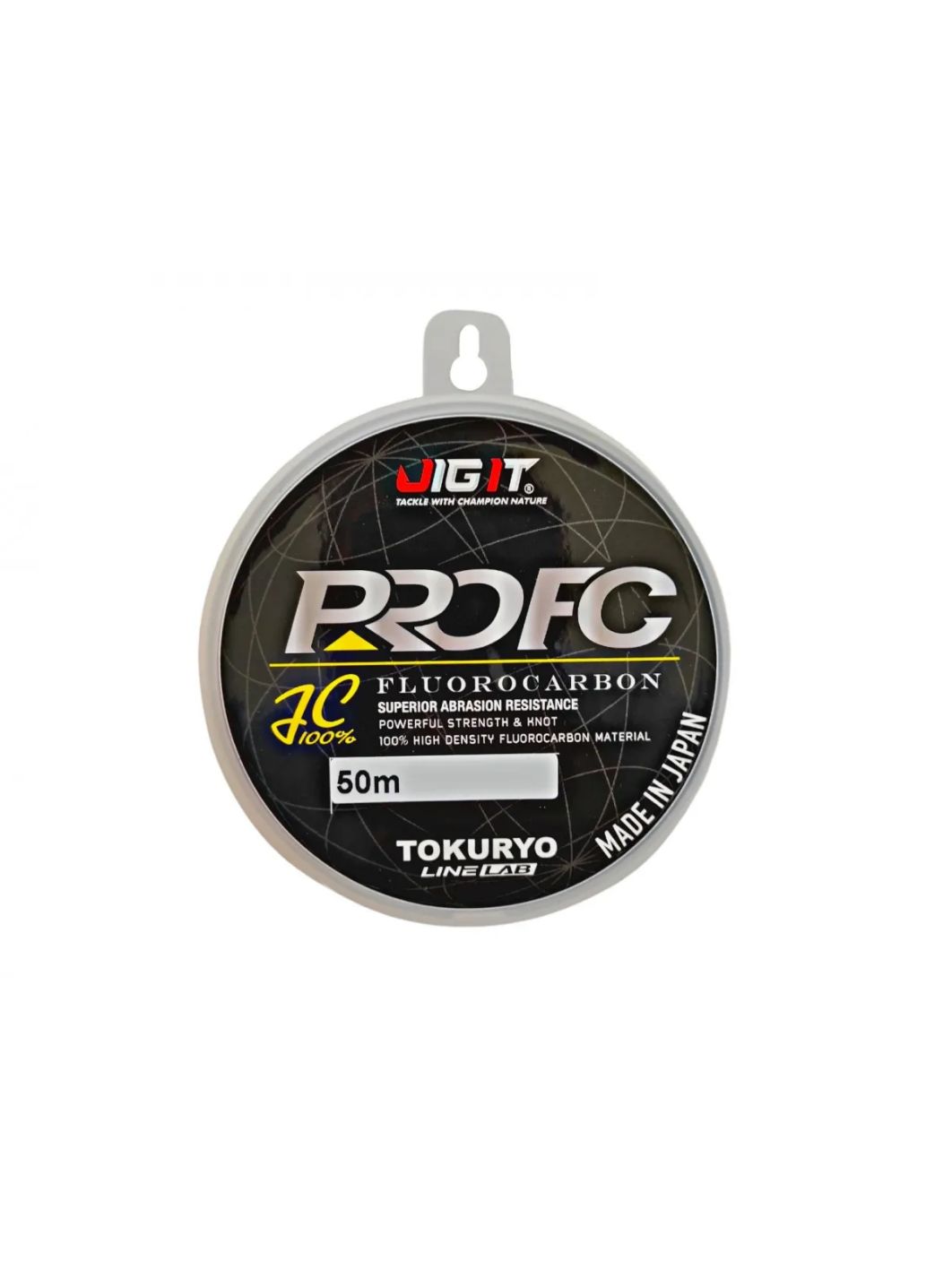 Леска флюорокарбон Jig It x Tokuryo Fluocarbon Pro FC 0, 645mm 50 m 