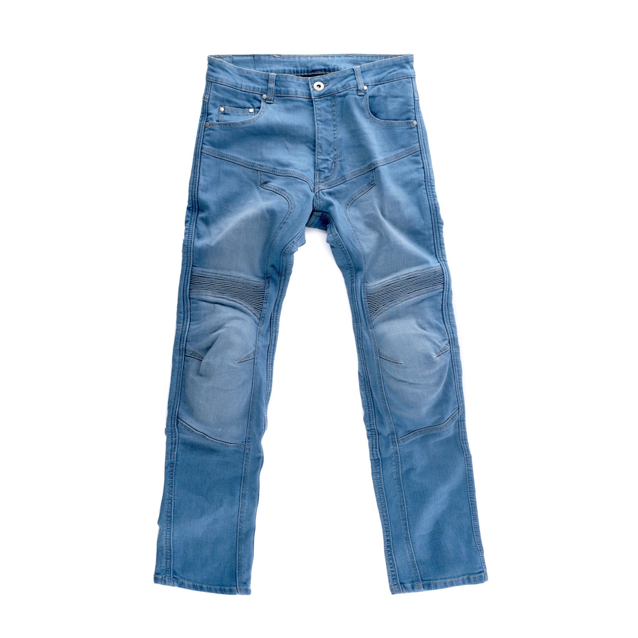 Джинсы с кевларом MOTEQ Blurton синий 38-36   