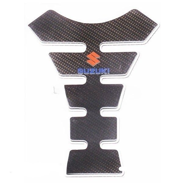 Наклейка на бак SUZUKI карбон  CRAZY IRON 1cipr1006