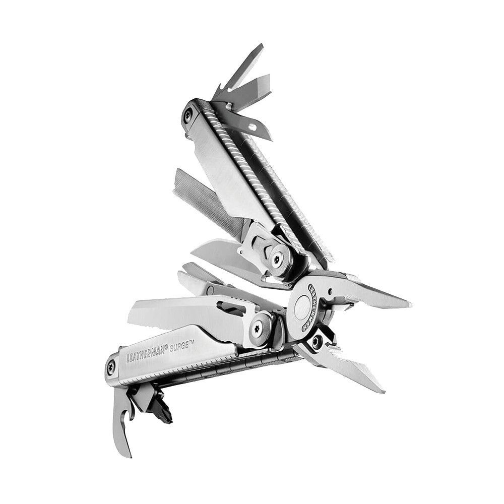 Мультитул LEATHERMAN Surge Stainless 21 инстр.,  7, 9/11, 5 см,  чехол нейлон