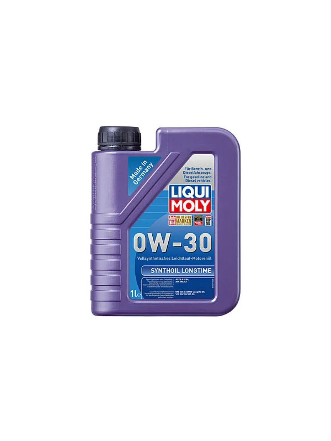 LIQUI MOLY "Synthoil Longtime" 0W30 1L синтетическое моторное масло 1171/8976
