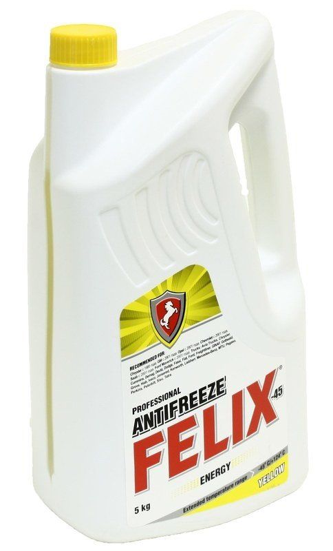 Антифриз FELIX ENERGY G-12+ 5л. желтый