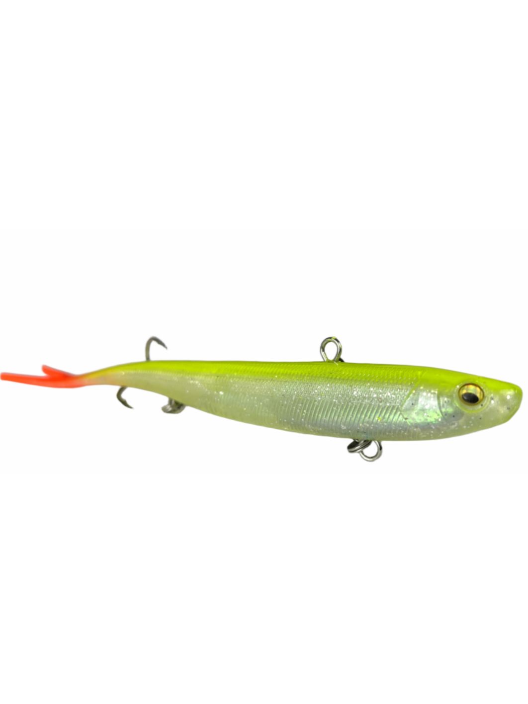Баланслаг Jig It Whale Tail 130mm 22g цв. F13 Shiny lime