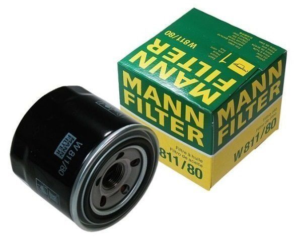 Фильтр масляный MANN-FILTER W 811/80