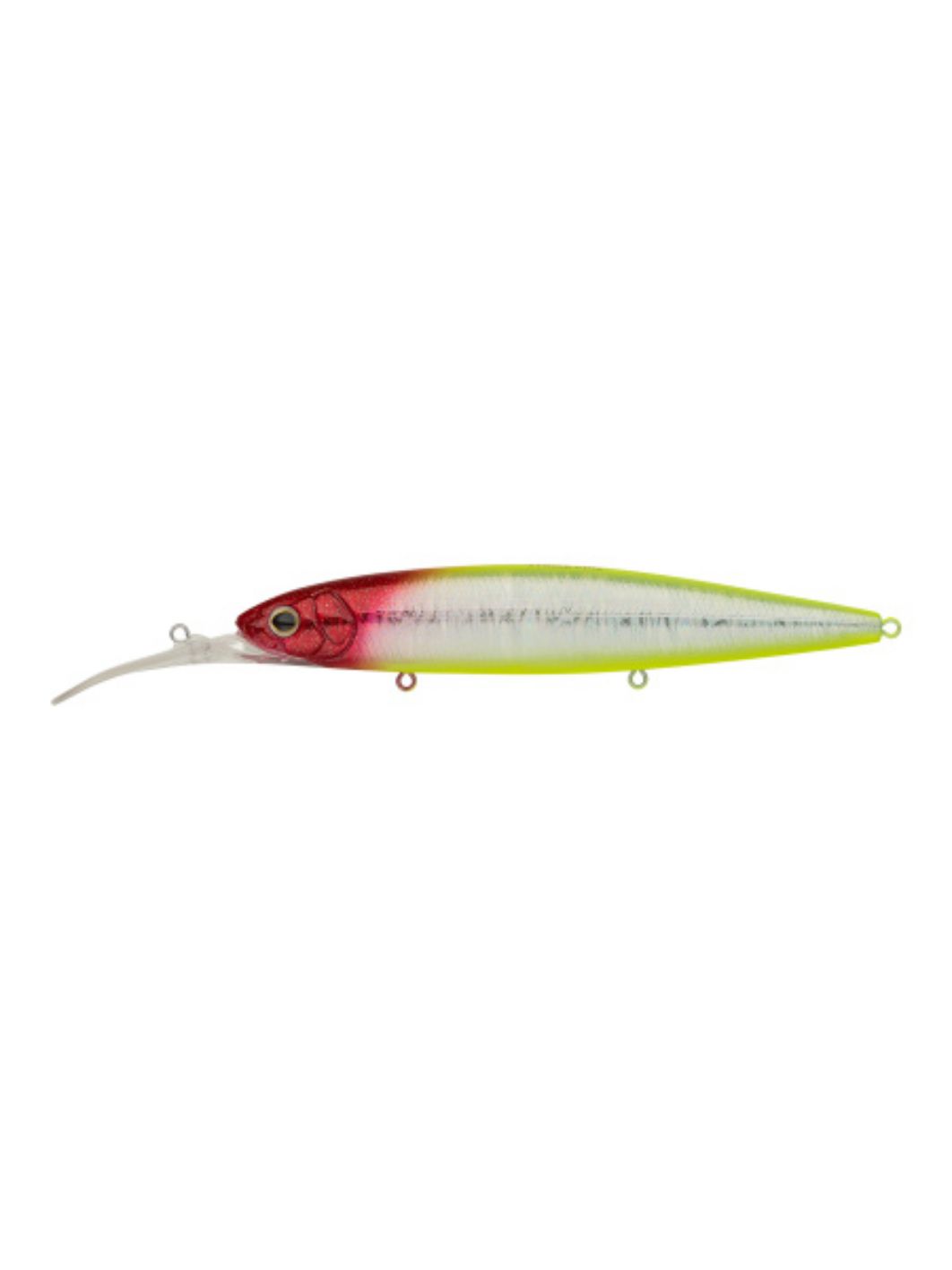 Воблер Минноу Strike Pro Bold Deep Diver 130SP,  130 мм,  25, 7 гр,  Загл. 2, 5м.-5, 0м.,  Нейтральный,  цвет: X10-SBO Clown Silver,  (EG-191L-SP#X10-SBO)